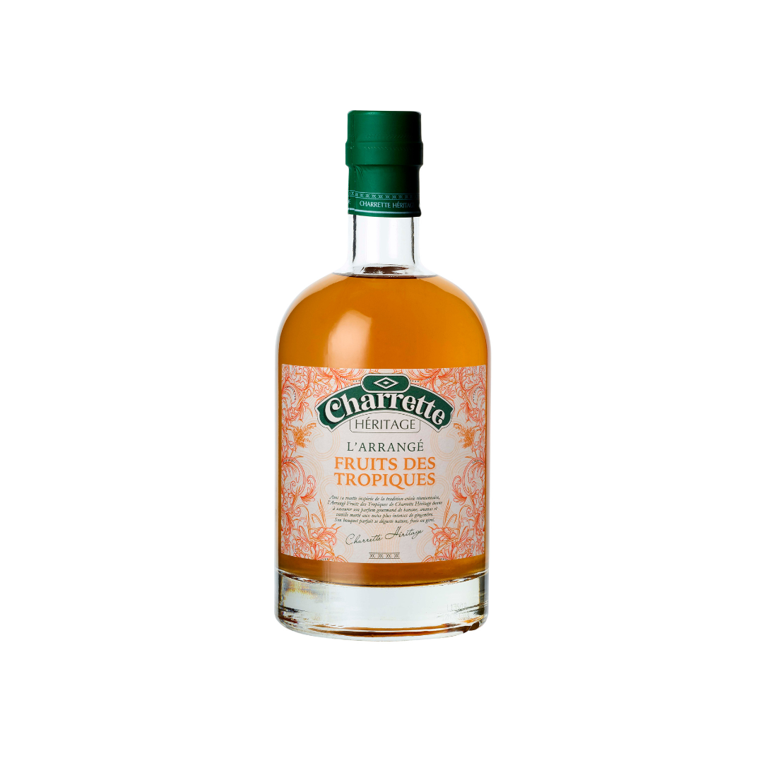 CHARRETTE ARRANGE FRUITS DES TROPIQUES - 50CL