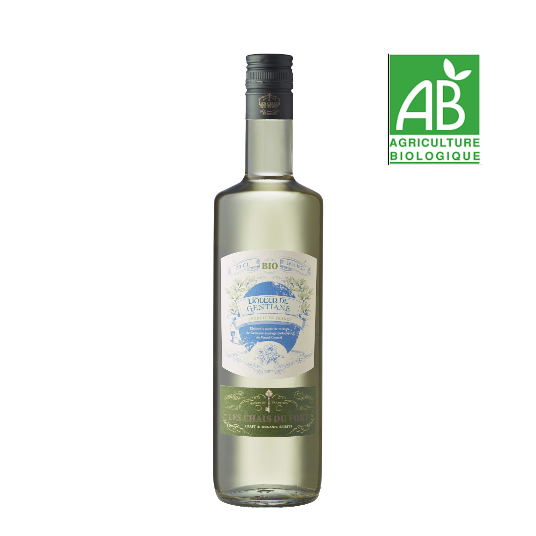 LIQUEUR A LA GENTIANE BIO - LES CHAIS DU FORT