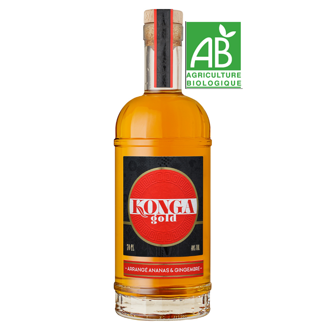 KONGA "GOLD" - ARRANGE BIO ANANAS-GINGEMBRE