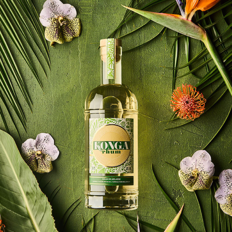 KONGA - RHUM DE MÉLASSE BIO