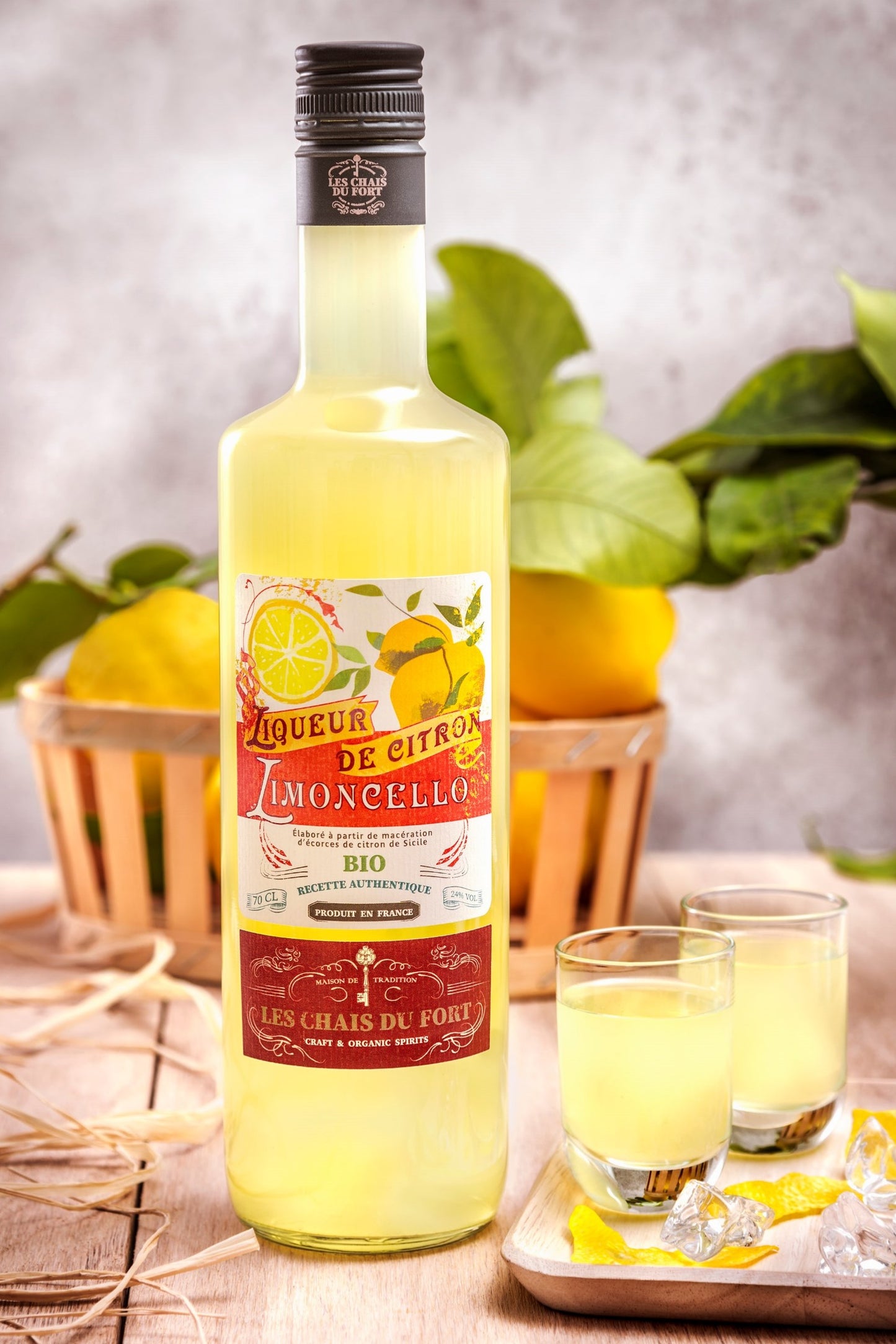 LIMONCELLO BIO LES CHAIS DU FORT