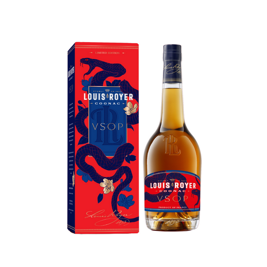 LOUIS ROYER COGNAC VSOP 100CL- ED. LIMITEE "ANNEE DU SERPENT"