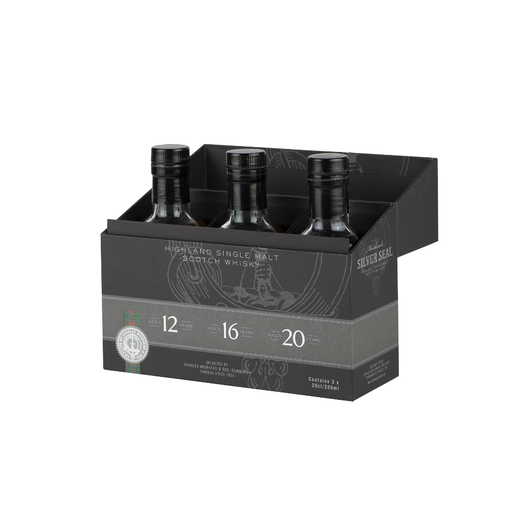 MUIRHEADS COFFRET SINGLE MALT 3*20CL : 12 ANS - 16 ANS - 20 ANS