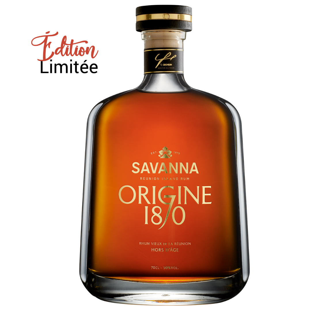 RHUM TRADITIONNEL SAVANNA - CARAFE "ORIGINE 1870"