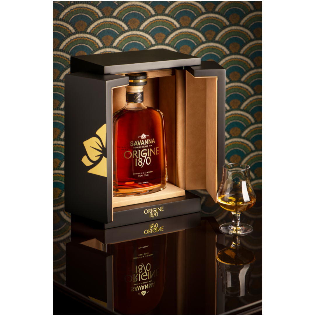 RHUM TRADITIONNEL SAVANNA - CARAFE "ORIGINE 1870"