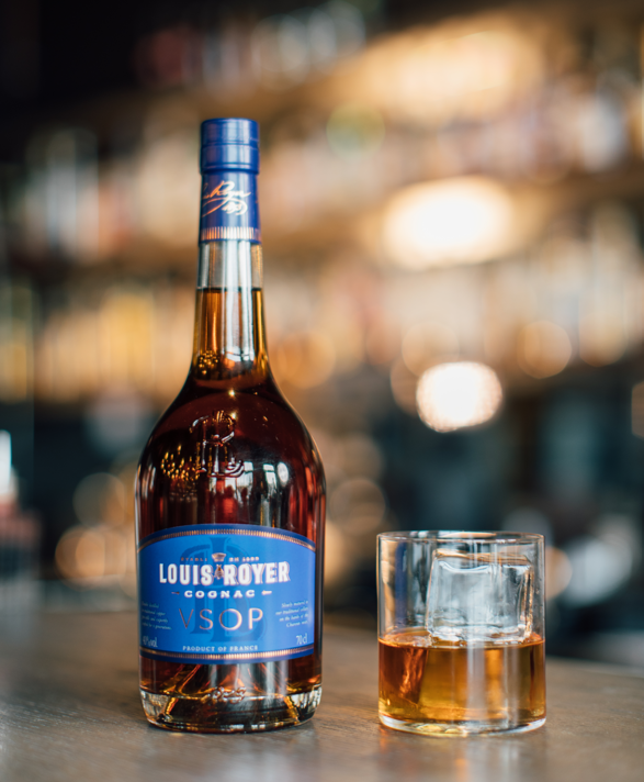 LOUIS ROYER COGNAC VSOP - AVEC ETUI