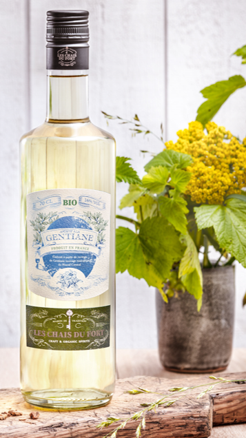 LIQUEUR A LA GENTIANE BIO - LES CHAIS DU FORT