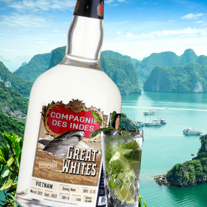 RHUM GREAT WHITES -  VIETNAM - OVERPROOF 50°