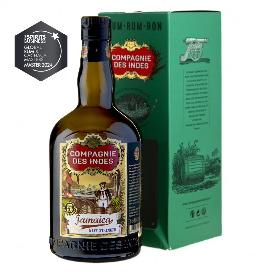 RHUM VIEUX - JAMAICA NAVY STRENGHT 5 ANS (avec étui)