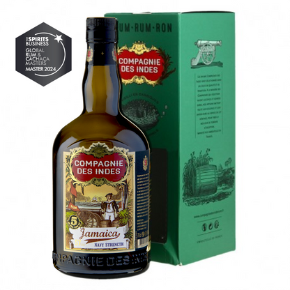 RHUM VIEUX - JAMAICA NAVY STRENGHT 5 ANS (avec étui)