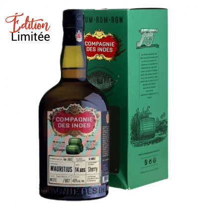 RHUM SINGLE CASK -  MAURITIUS 14 ANS - SHERRY FINISH