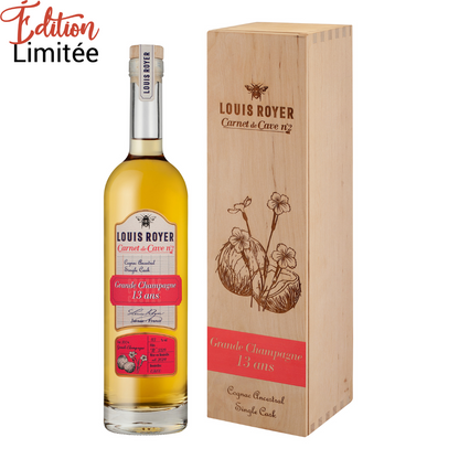 LOUIS ROYER COGNAC - CARNET DE CAVE N°2 - SINGLE CASK 13 ANS (50CL)