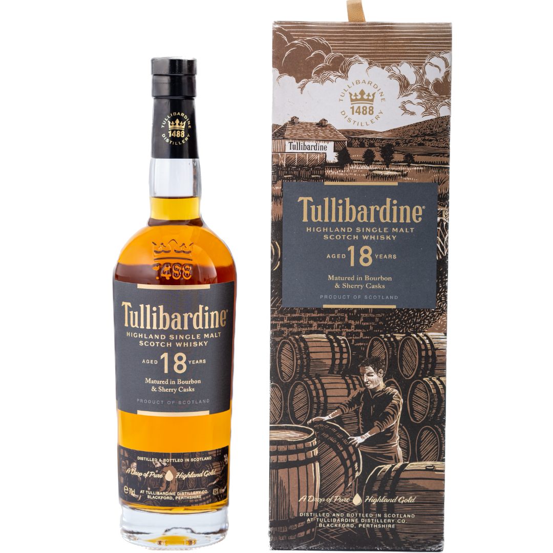 TULLIBARDINE - SINGLE MALT 18 ANS